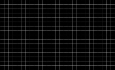 Grid pattern with white lines on black background