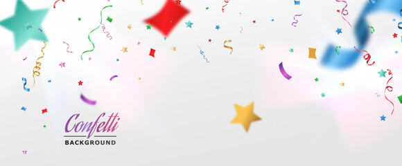 Fiesta carnival, celebrate happiness confetti backgraund.	

