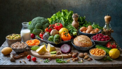 Healthy food food fruit vegetables