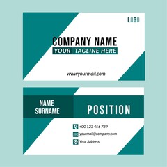 Obraz premium Abstract Business Cards Template Design 
