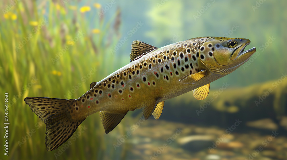 Aufkleber trucha a la navarra - navarran-style trout snapshot image