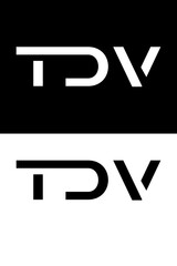 TV letter logo