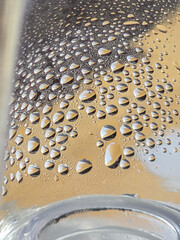 Makro image drops of water