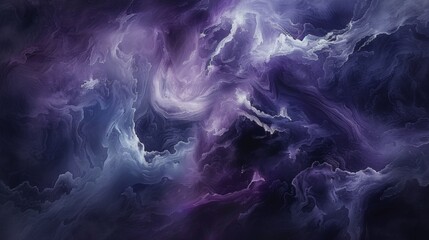 Obraz premium Dark Marbling with Dark Blue and Purple. Useful for Wallpaper or Background