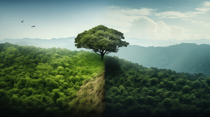 Nature's Rejuvenating Reforestation