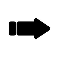Right Arrow Filled Icons | Arrow Right Direction, Black Arrow Pointing to The Right. Different Black Right Arrow Icons