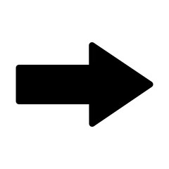 Right Arrow Filled Icons | Arrow Right Direction, Black Arrow Pointing to The Right. Different Black Right Arrow Icons