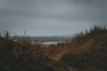 The Mumbles from Swansea Beach, Wales