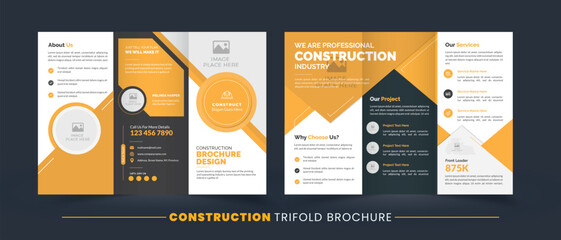 Mastering Modern Marvels: Where Innovation Meets Construction | Company or Business Brochure Template | Easy To Edit	