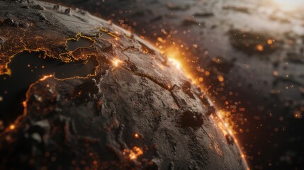 Fractured Earth: A Stark Reminder of the Immense Power Beneath Our Feet
