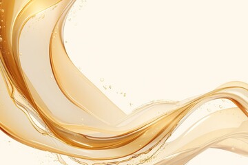 White and gold color Backgrounds with text space