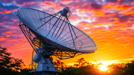 Desert Stargazer: Remote Radio Dish Searches for Celestial Secrets