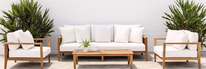 Obraz premium table and chairs