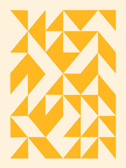 Beautiful Bauhaus design for background, wallpaper and wall art