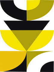 Beautiful Bauhaus design for background, wallpaper and wall art