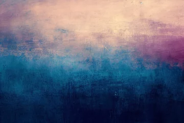 Foto op Aluminium Grunge blue and pink wall texture background with vignette © Windswept