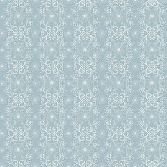 seamless pattern with snowflakes