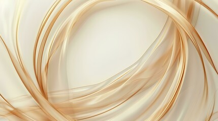 Naklejka premium 3d render, white silk fabric with flowers on a white background