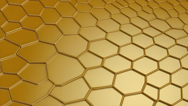 background with honeycombs © Ndotpoint 