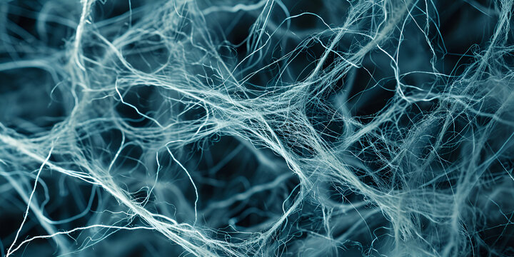 Delving Deep into Abstract Backgrounds Adorned with Neural Patterns and Webs 