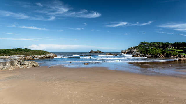 Playa de Celorio, Llanes, Asturias, Espa&ntilde;a