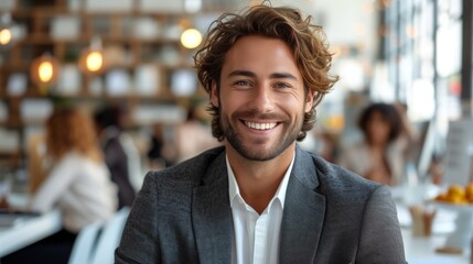 Obraz premium portrait of a man in a suit