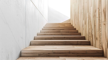 interior design, wood stairs minimalist marble white wall house, modern style house, real estate background, stairway to heaven, background cover banner home advertising