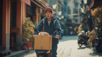 Delivering Convenience: The Journey of a Package