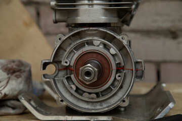 Snowmobile repair.Repair of the snowmobile engine.Disassembly of the engine and major repairs.