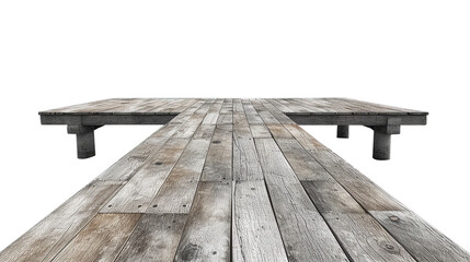 Pier isolated on transparent background