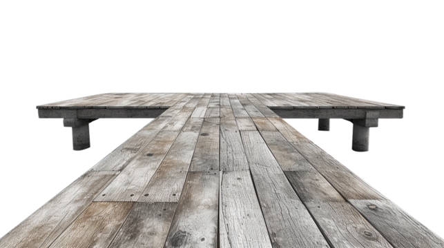 Pier isolated on transparent background - Powered by Adobe