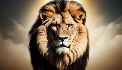  Lion-of-Judah--exuding-strength-and-power--Christian-conceptual-illustration