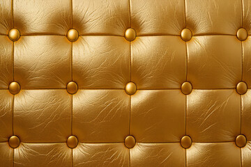 Processed collage of furniture upholstery with deep diamond pattern and buttons texture