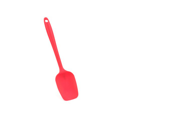 A baking spatula on a white background. kitchenware.
