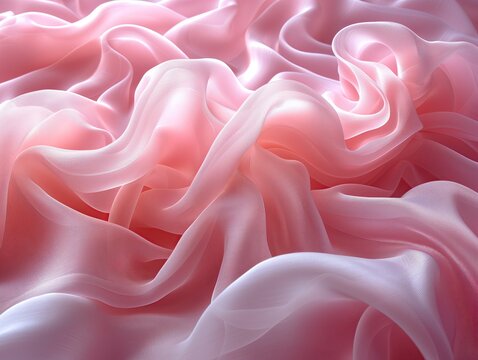 Tul rosa, textura suave como la seda, con pliegues arrugados, fondo con textura, nacarado, brillo tenue, sensual, apetecible, envolvente, envoltorio delicado, sutil, regalo de novia, viaje enamorados