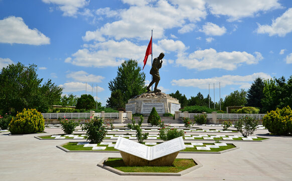Afyonkarahisar, Turkey. July 2, 2016. A view from the Great Offensive Martyrdom in Afyonkarahsar, Turkey