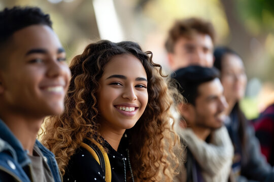 University Education, Students On Campus Grounds, Learning Community, Scholarly Environment