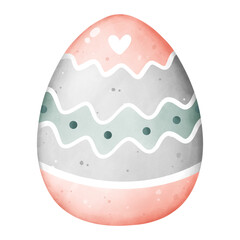Easter egg illustration for decoration