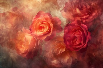 rose effect texture