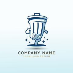 trash collection made easy logo design