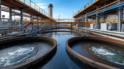 Wastewater Treatment Plants and Their Vital Mission to Treat Sewage and Industrial Effluents