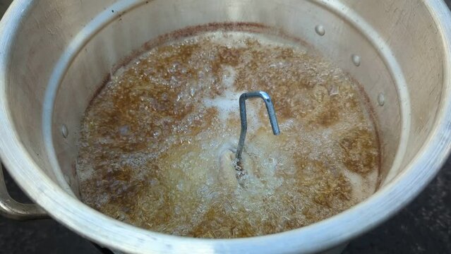 Frying a Turkey