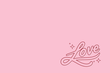 pink background with heart, love background, birthday background, beautiful pink background