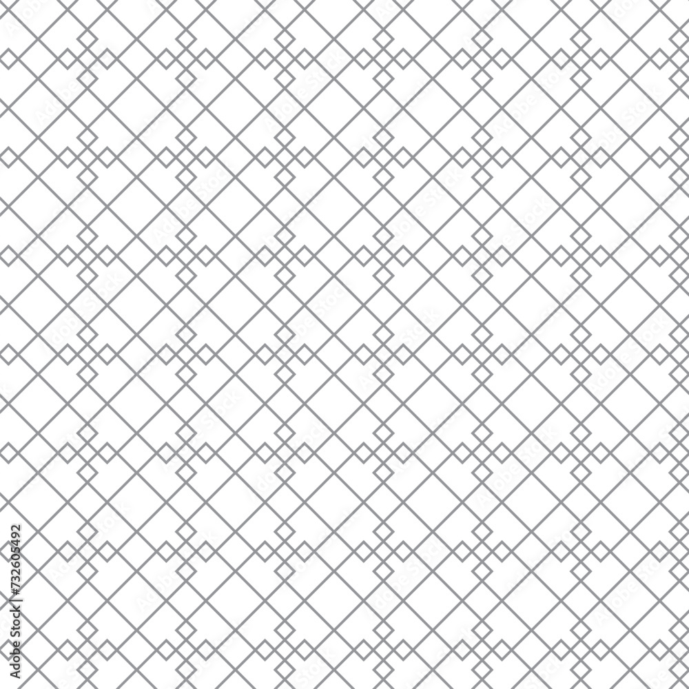 Poster abstract seamless repeatable grey rectangle pattern.