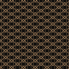 abstract seamless repeatable brown rectangle pattern art vector.