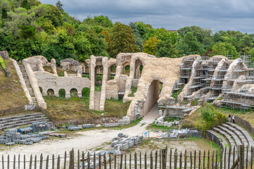 Amphithéâtre gallo-romain de Saintes, Charente-Maritime