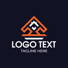 abstract logo design vector