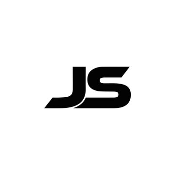 JS logo. JS set , J S design. White JS letter. JS, J S letter logo design. Initial letter JS letter logo set, linked circle uppercase monogram logo. J S letter logo vector design.	
