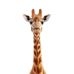 Fototapeta premium Giraffe Isolated