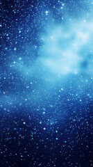 Fototapeta premium abstract dark blue background with snowflakes